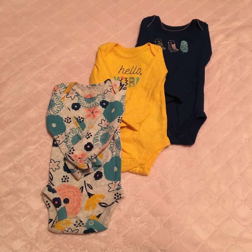 🎀Carter's 3-piece  Bodysuits